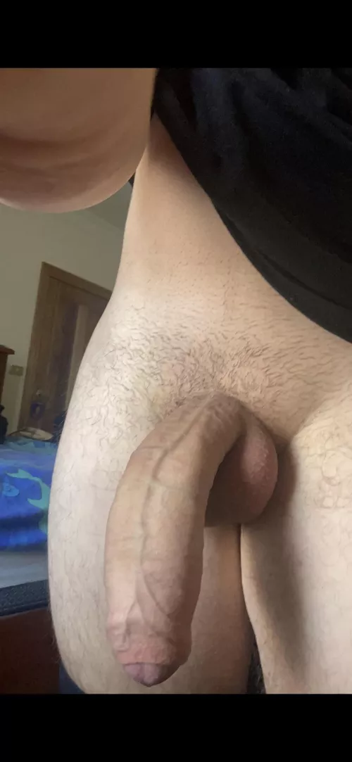 Thick cock and foreskin = best combo