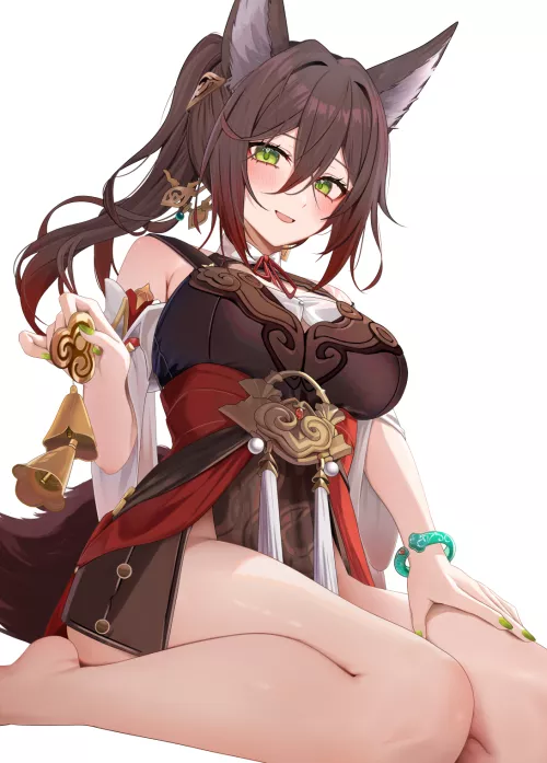 Tingyun's juicy thighs (Ruzhai)