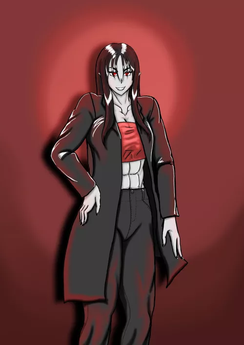 Vicky (OC. Image done on request by a friend)