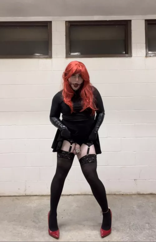 Wendy appears to be a little tied up