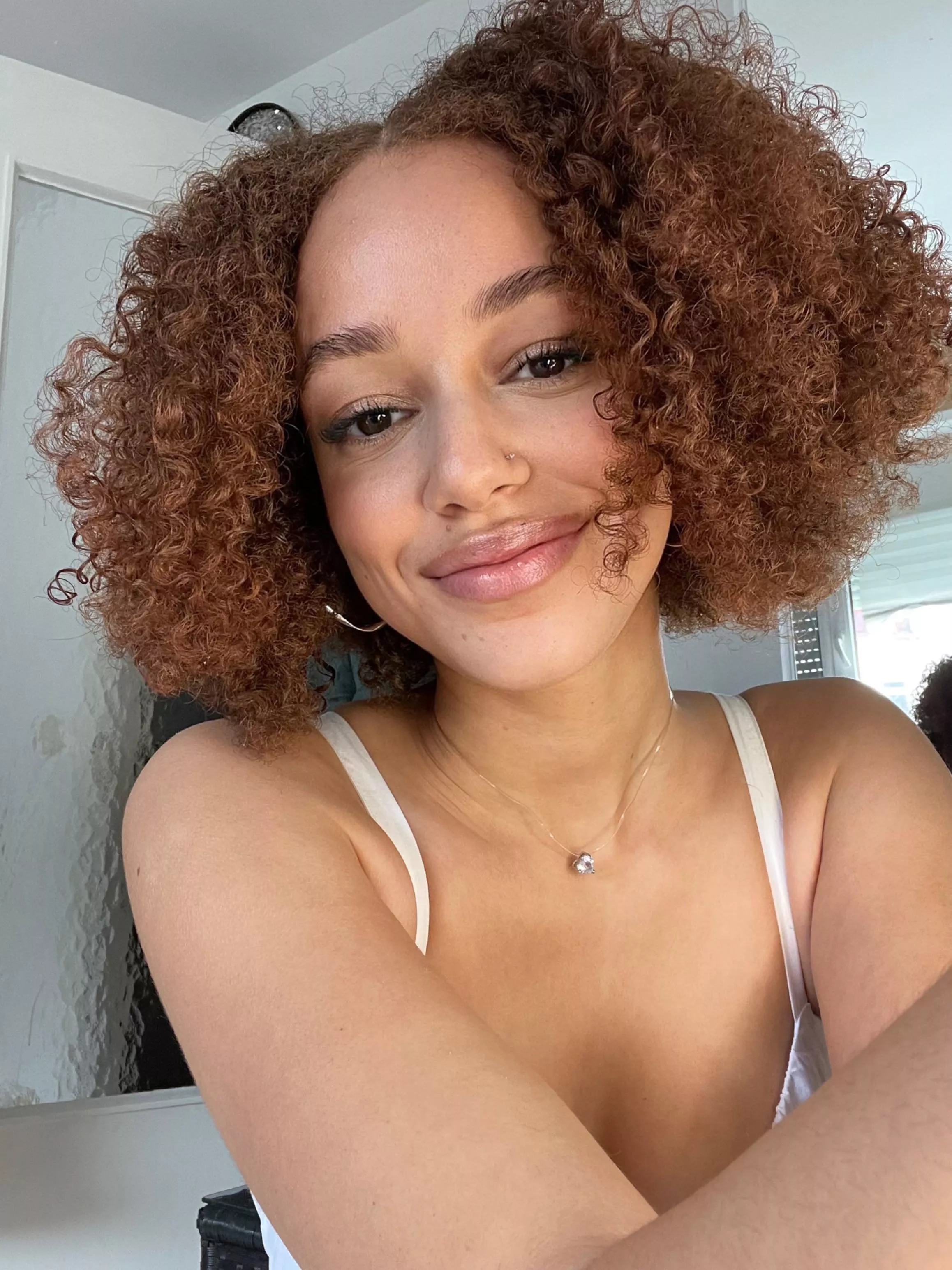 F19 decided to wear my hair open today