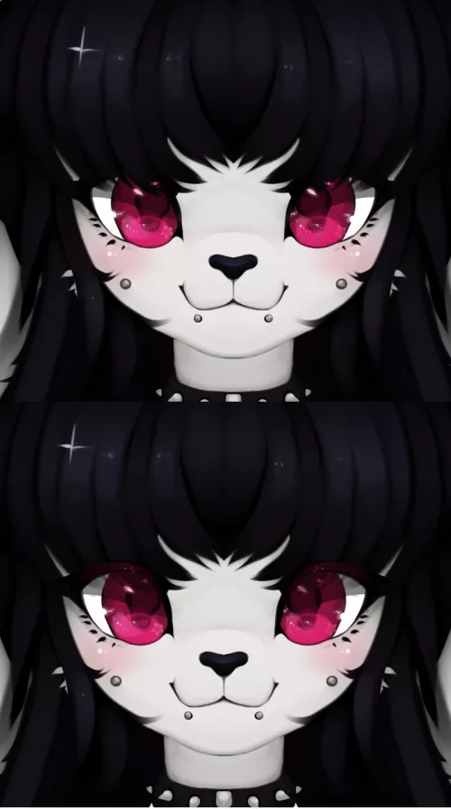Help!! Which version looks better, top or bottom? (Artwork by me, @TumblysArt, of course)