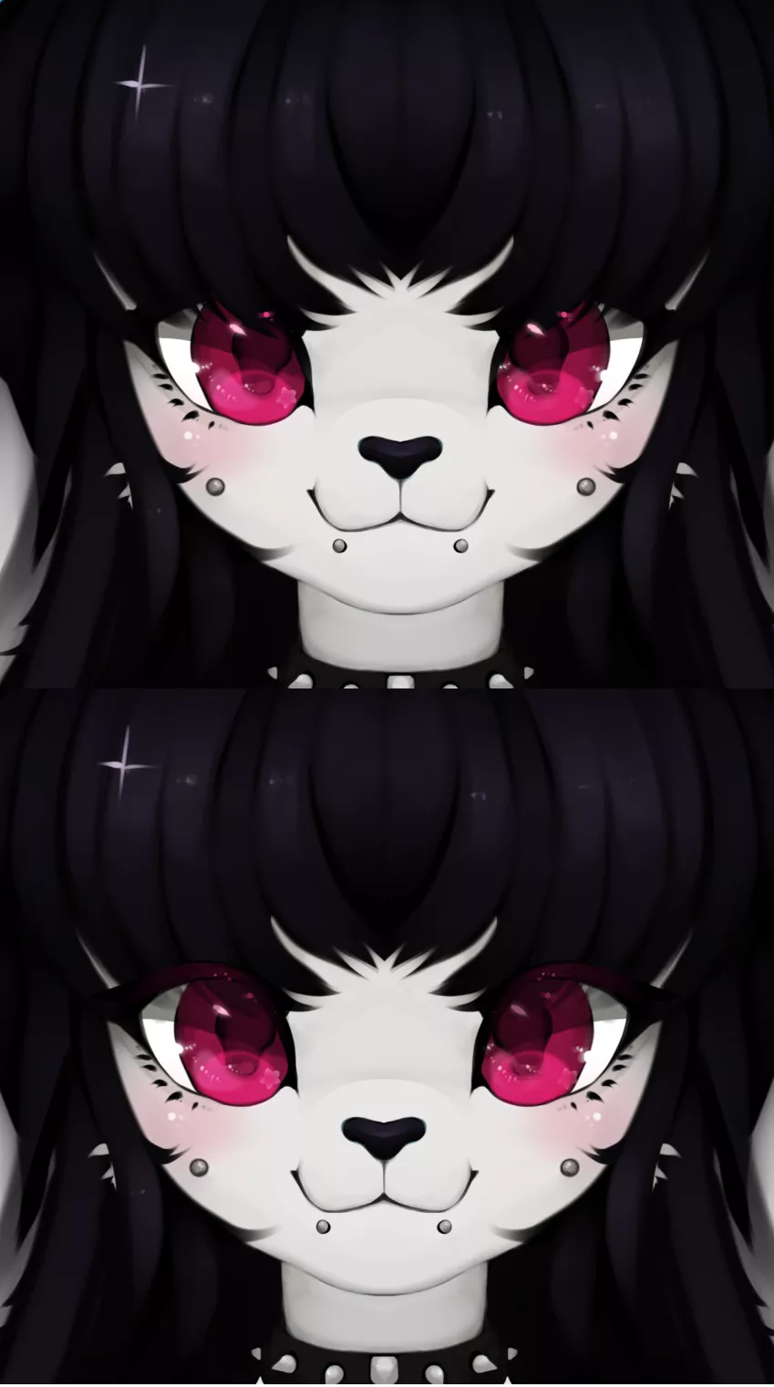 Help!! Which version looks better, top or bottom? (Artwork by me, @TumblysArt, of course)