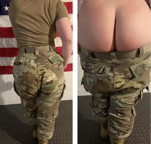 Hope you like Military Booty
