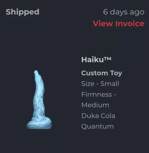 Officially the fastest I've ever had a custom toy shipped out; previous record was a week to the day from customs opening