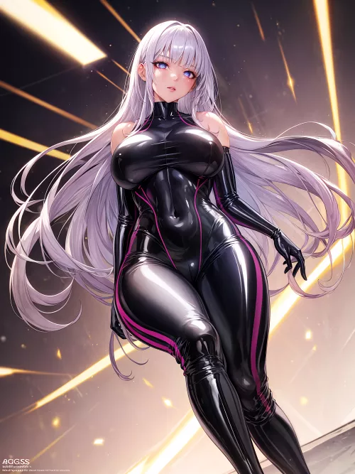 Pink Outlined Bodysuit