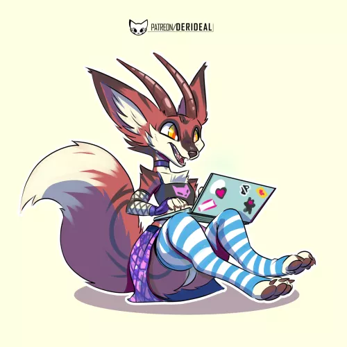 Progammer socks (art by me)