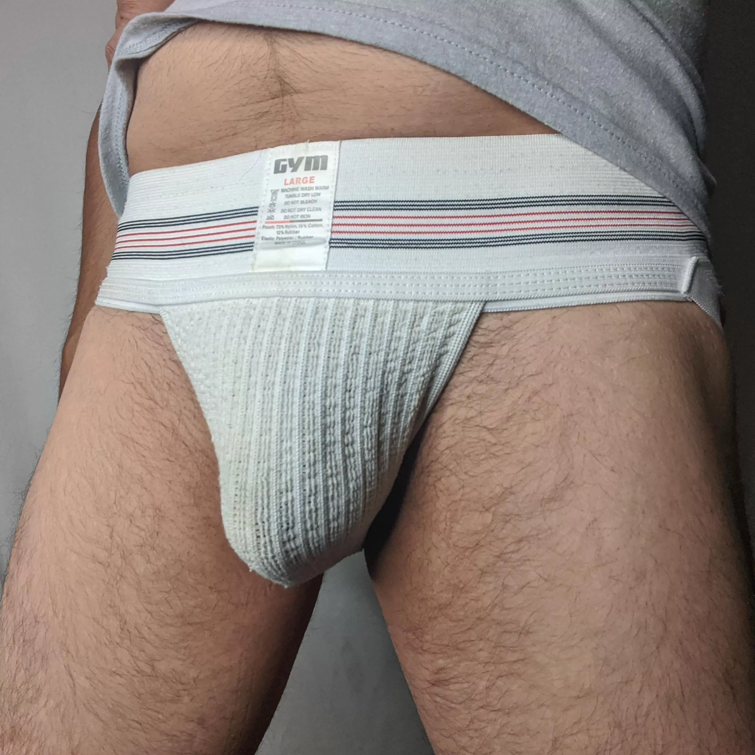 [Selling][USA - California][$50USD] Wearing this for a few days in the California heat. Lots of sweat, dribble, and precum. any customs welcome. message me.