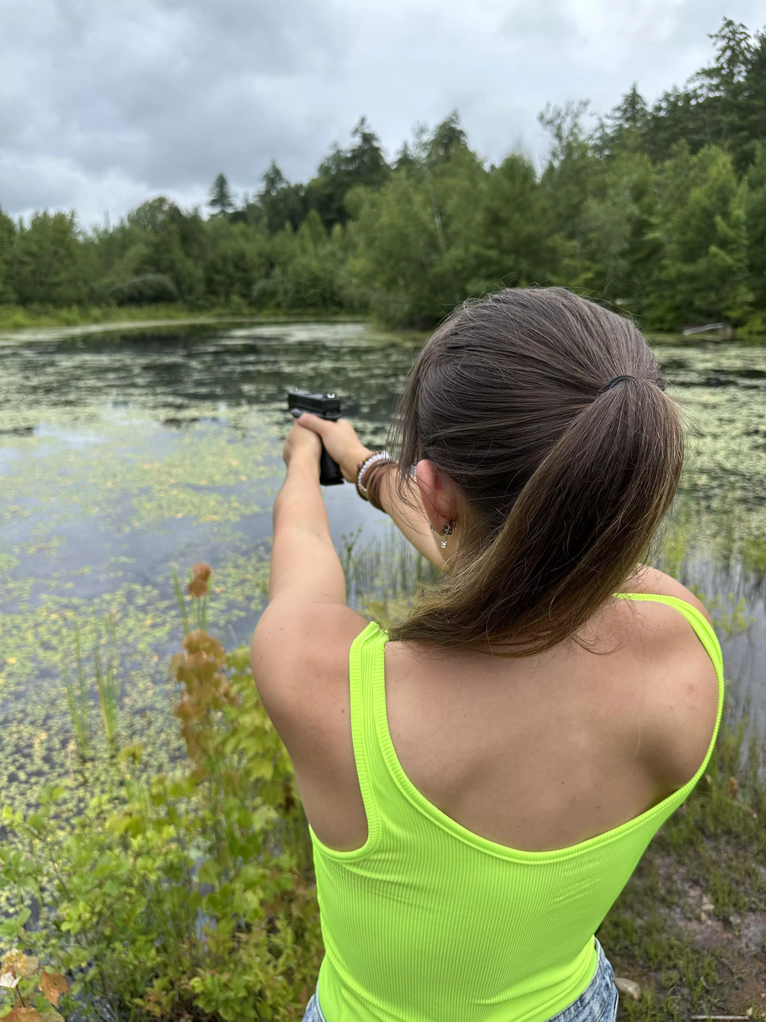 Shooting at my pond