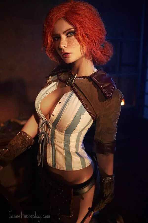 Triss Merigold (The Witcher), cosplay by JannetIncosplay.~