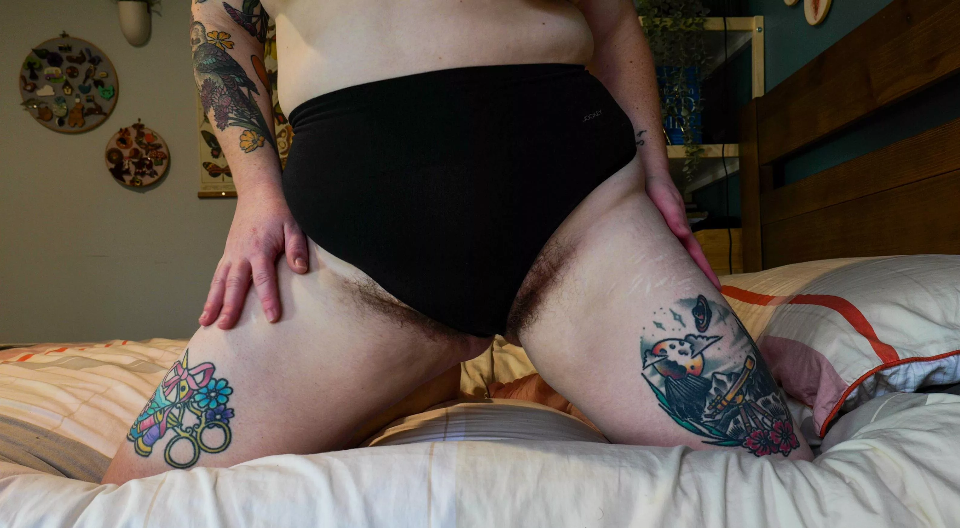 Big black pantie are my favorite