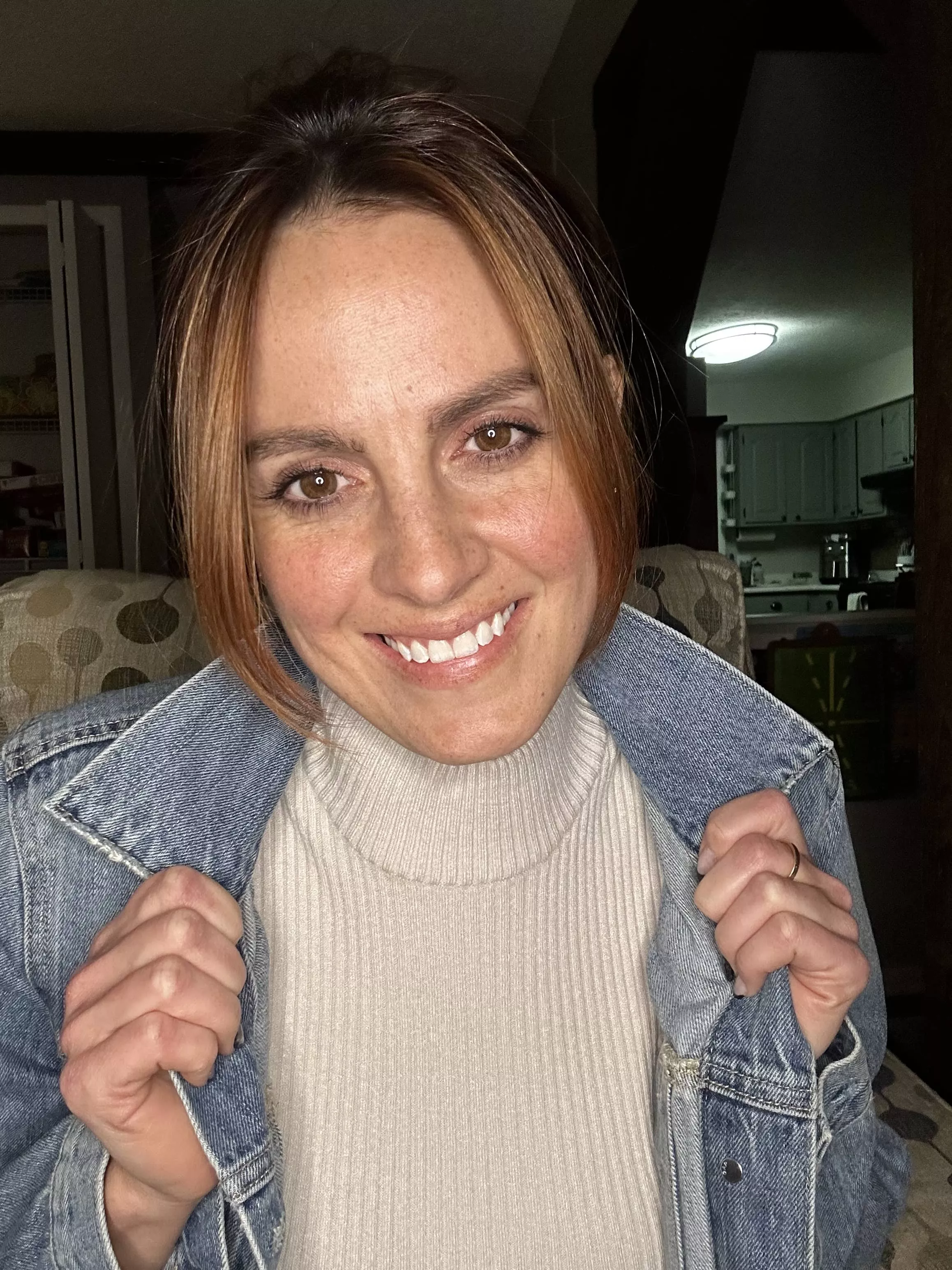 do you like freckled redheads with brown eyes?