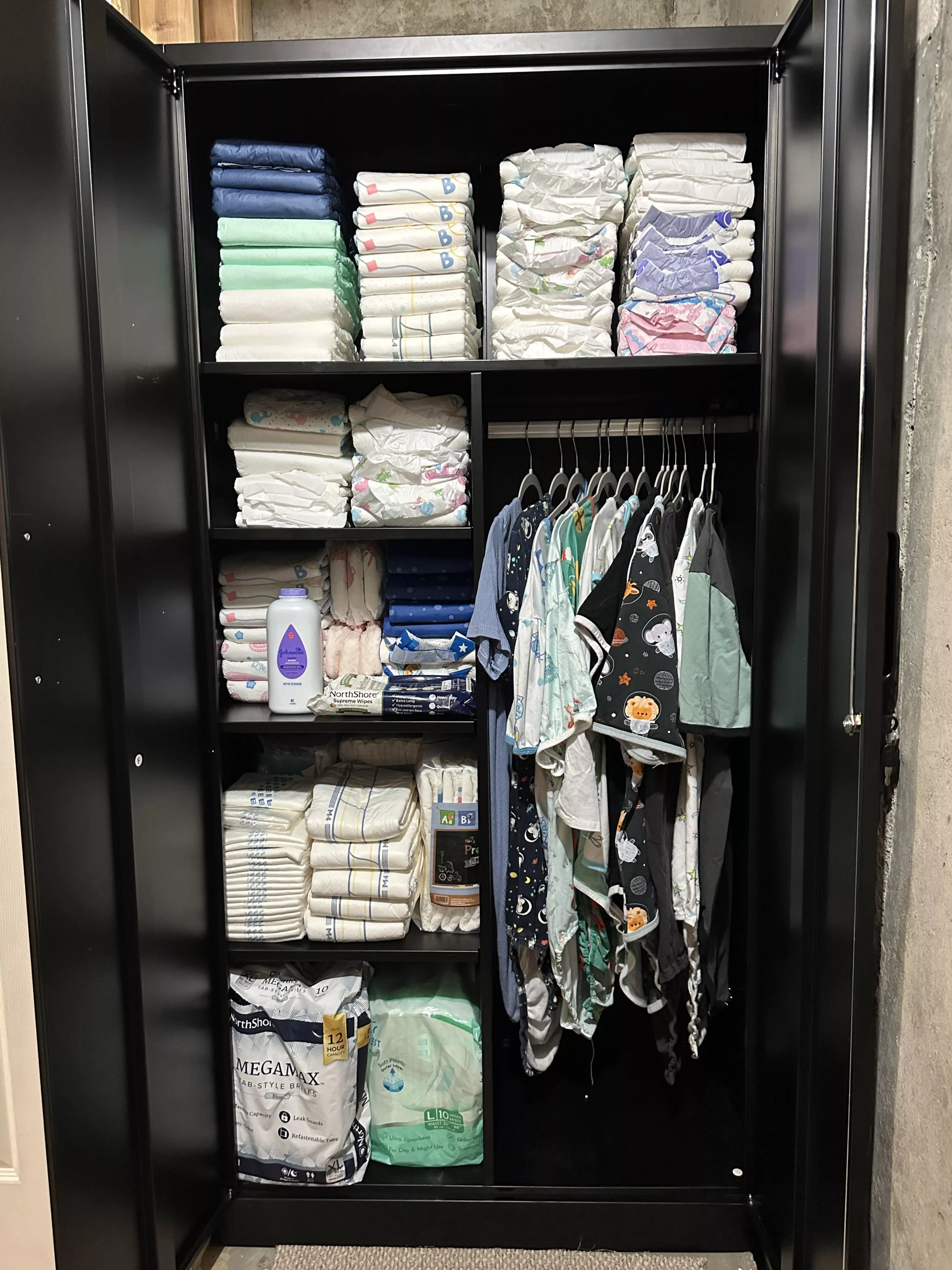 Finally have a true stash in my new home!!