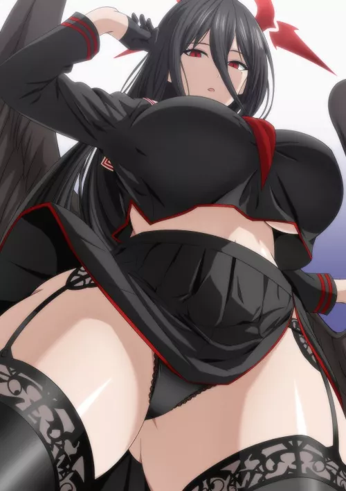 Hasumi Thighs [Blue Archive]