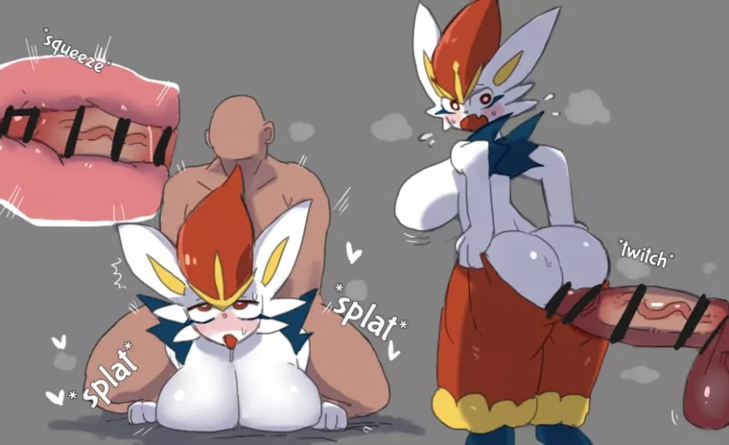 If your cinderace has poor stats but a good body, don't be afraid to repurpose her as a egg factory and stress relief toy! (Nishikun)