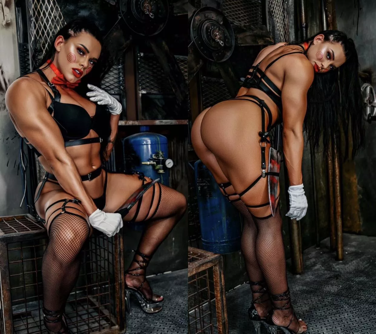 Lexa Stahl - Jigsaw Cosplay