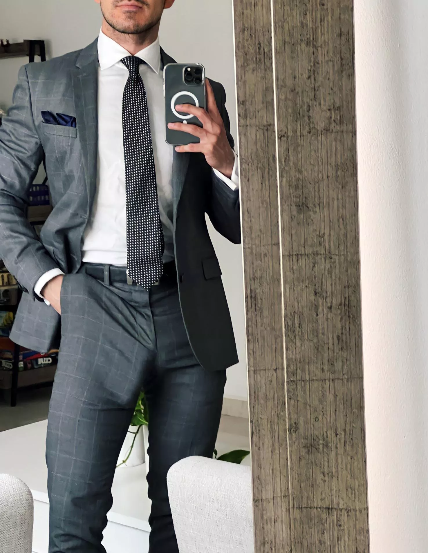 Makes a change from the sweatpants