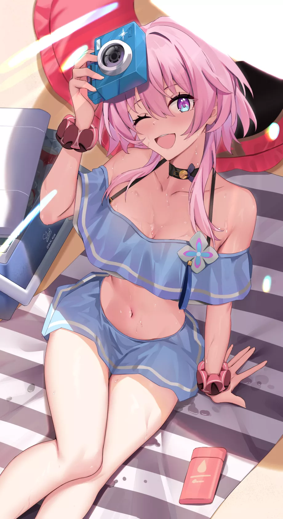 March 7th taking a few pics at the beach (Skai_kun)