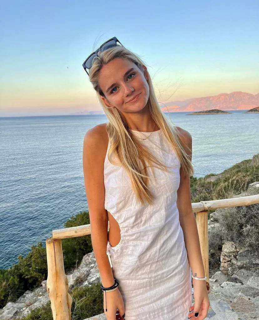 Pretty girl on vacation