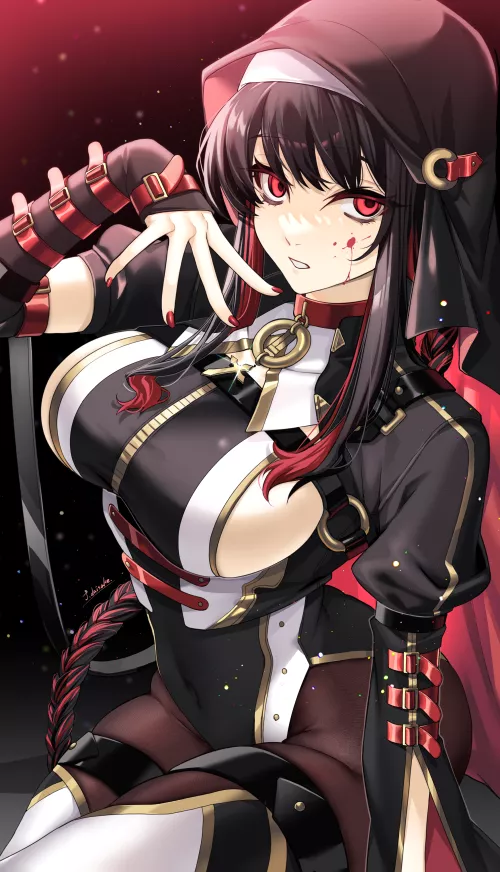 Scarlet Bondage Nun
