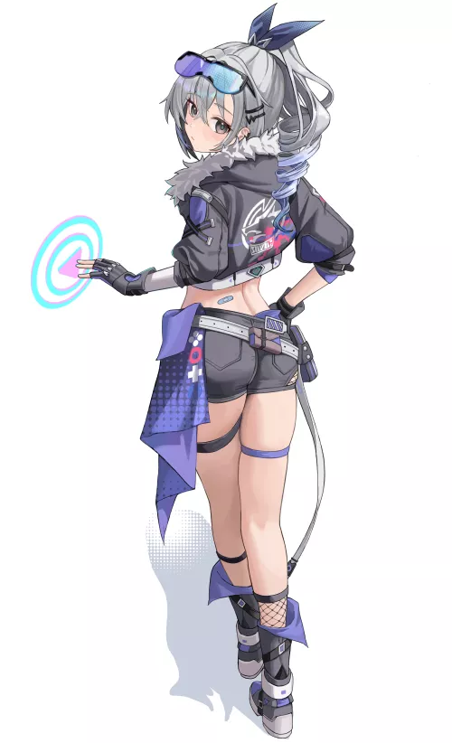 Silver Wolf Thighs [Honkai Star Rail]