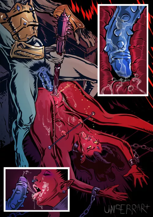 The eternal battle between good and evil (underrart)