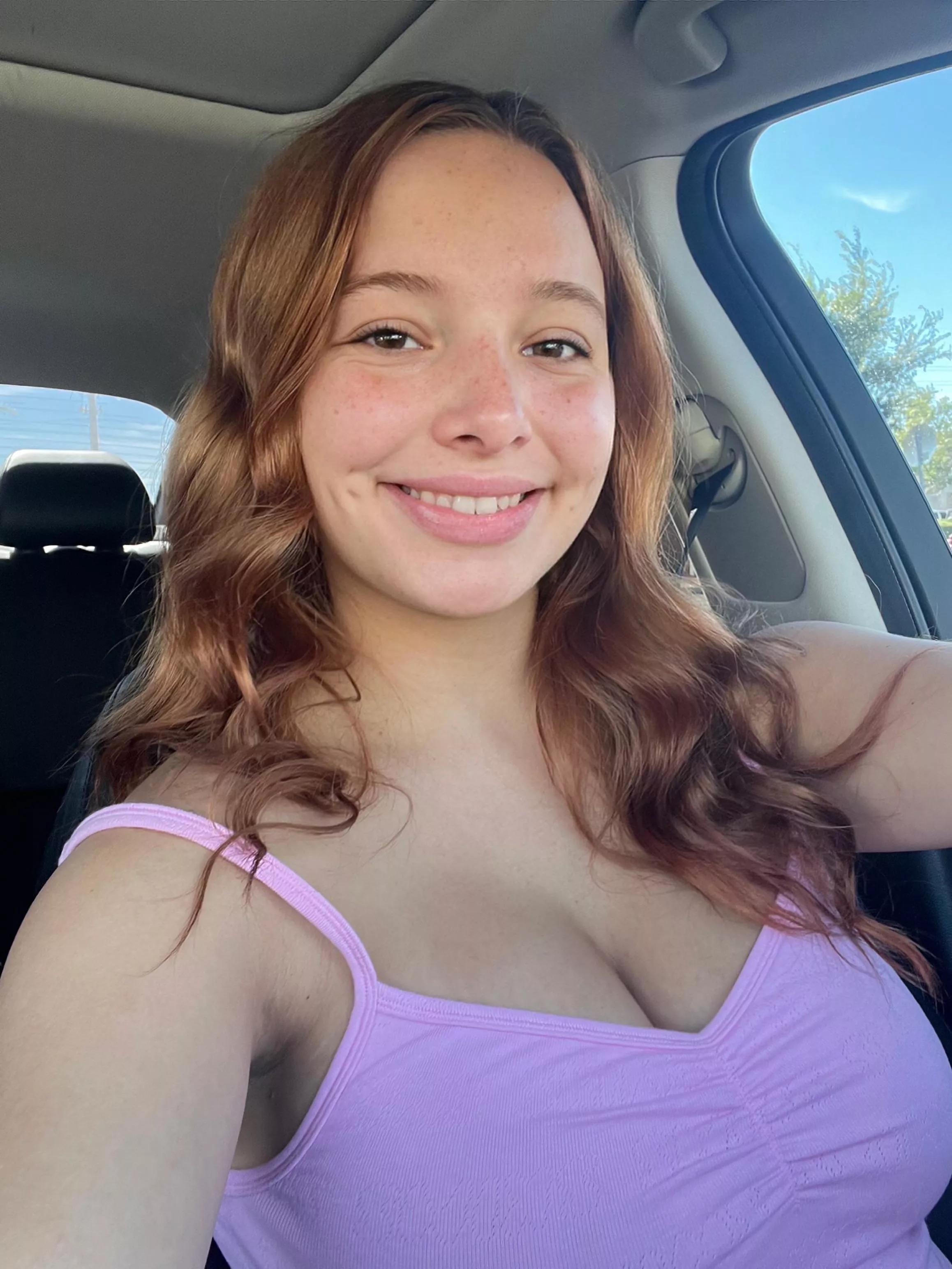 The sun has been making my freckles come out to play