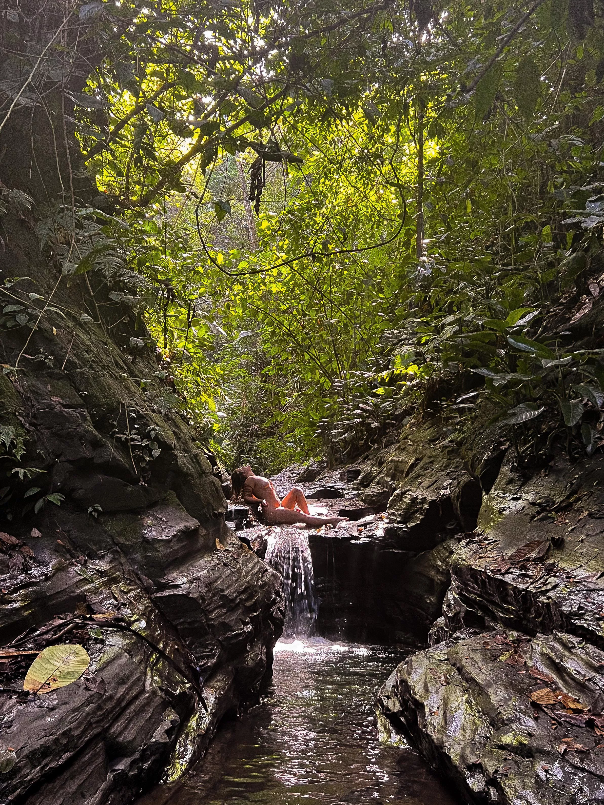 A little naked Forrest nymph who was never suppose to be caught on camera