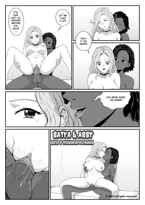 [Batya & Abby][English] Come on, Bayta, let her take it off!