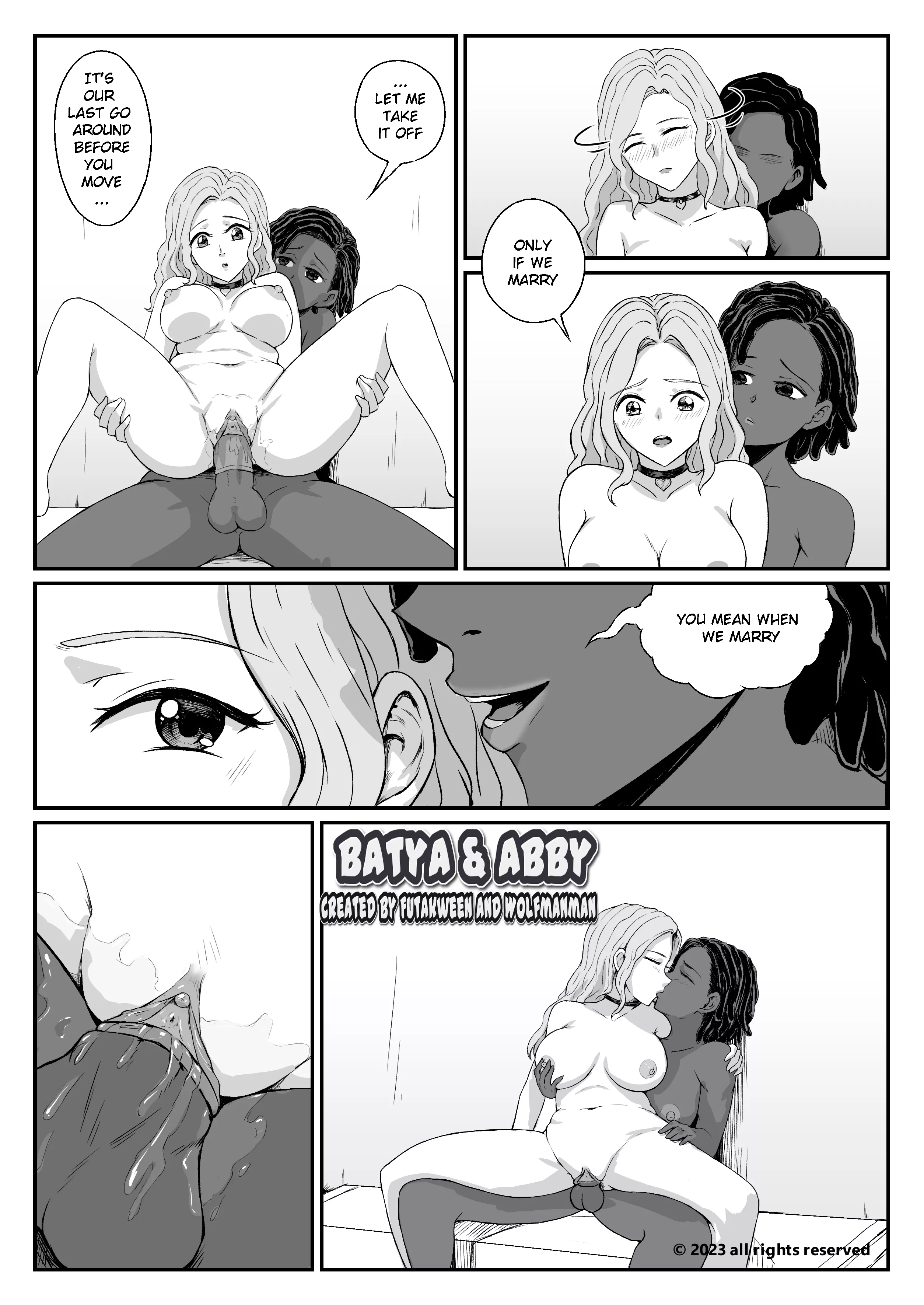 [Batya & Abby][English] Come on, Bayta, let her take it off!