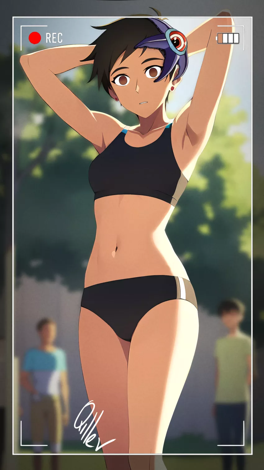 Breaking news! Alien parasites are taking over people's minds! Let's go with our correspondent, Mrs Lane... [Qiller]