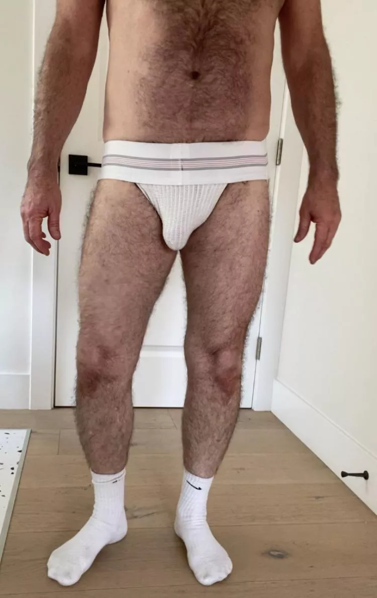Dad in a jock