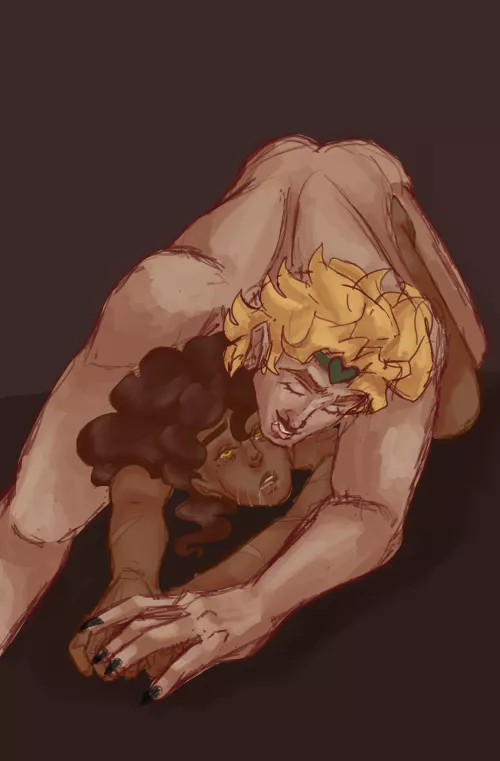 DIO x OC [original content] (JJBA)
