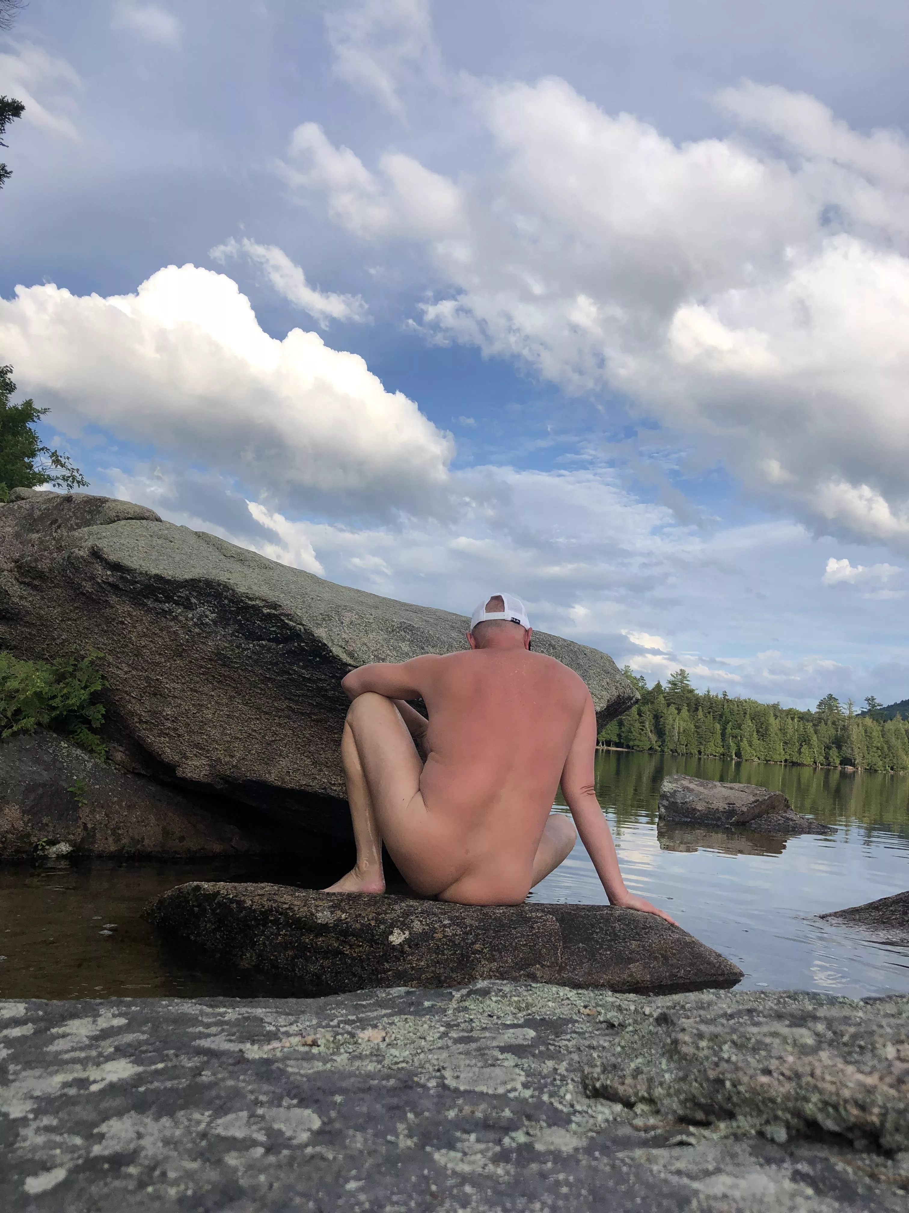 Enjoying National Nude Day in NH