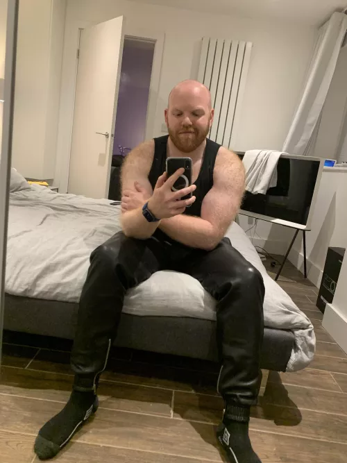 How do we feel about leather joggers?