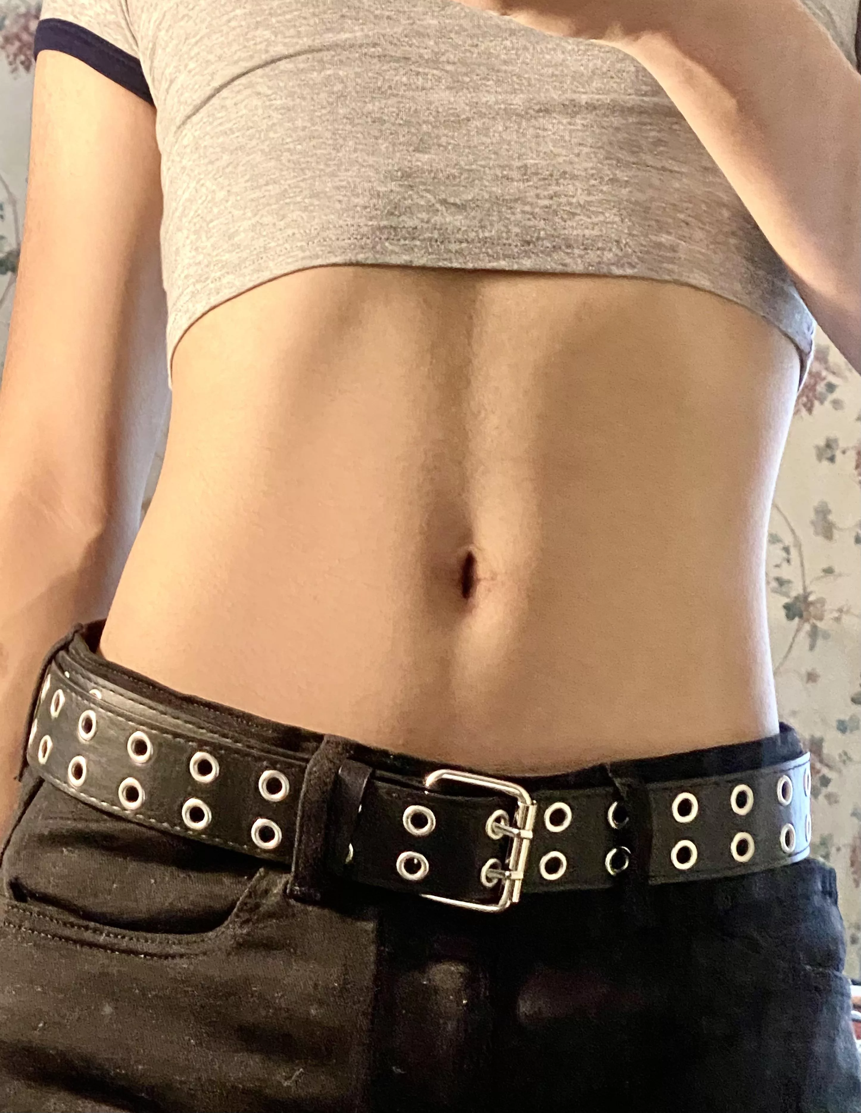 I don’t feel good about my midriff. Cheer me up!