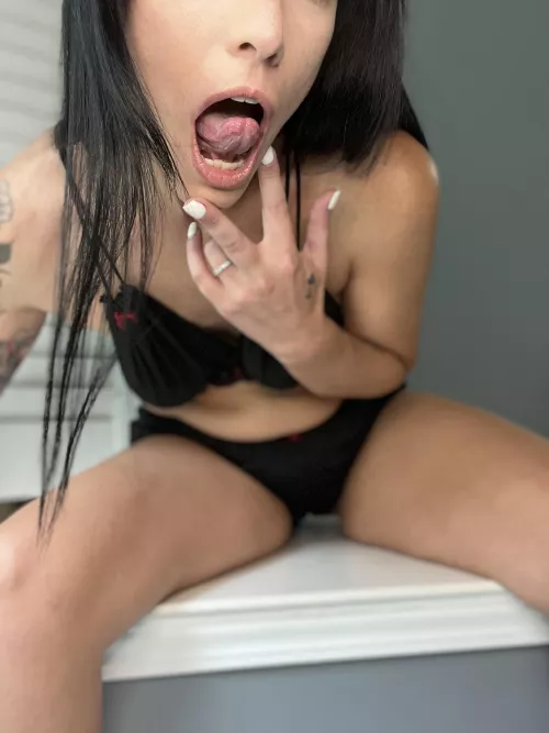 I’m sure you have something to stick inside😈