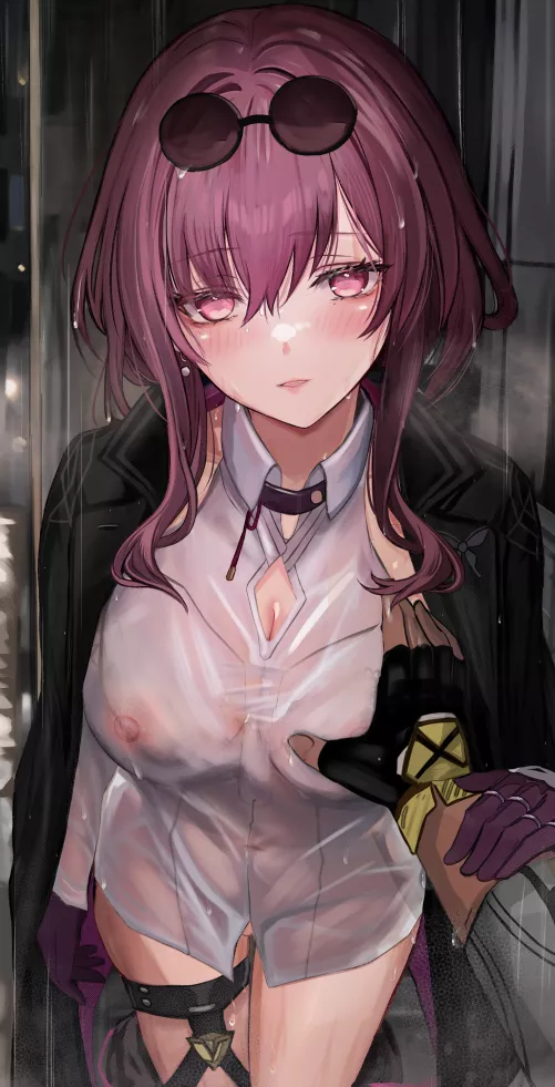 Kafka see-through wet clothes (b55erz0f) [Honkai: Star Rail]