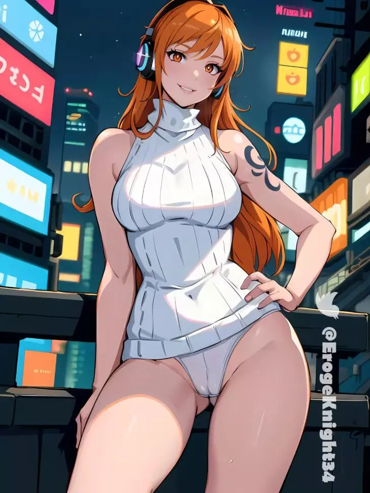 Nami in night city