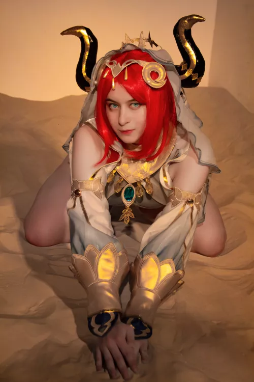 New photo of Nilou! Cosplay by Dragon_wolf