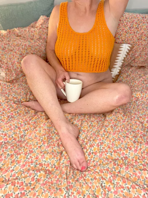 One more cup of coffee.