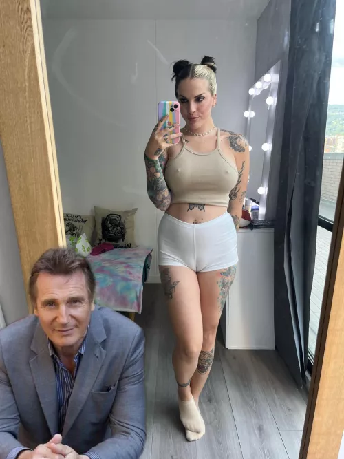 Quick selfie with Liam