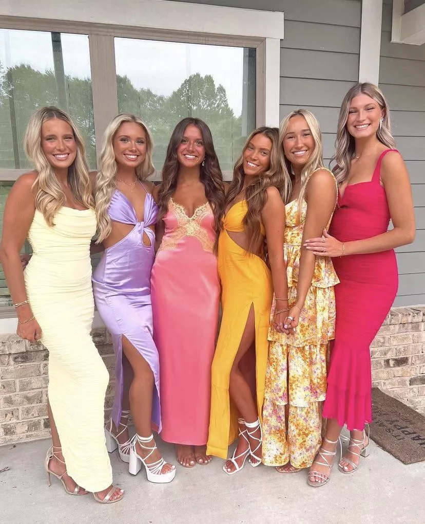 Rank these babes in their formal attire