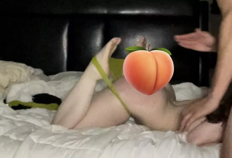 Spanked & wedgied 😉