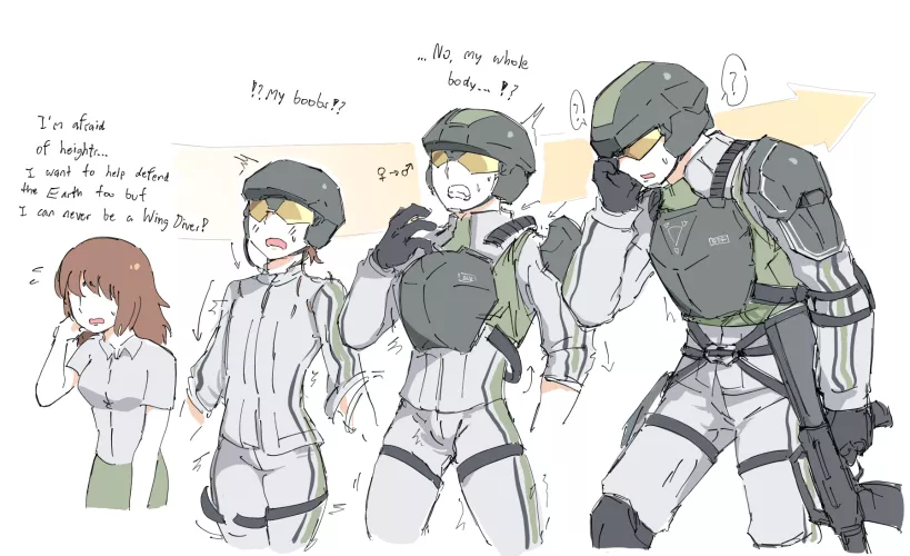 The EDF Deploys by Mopan