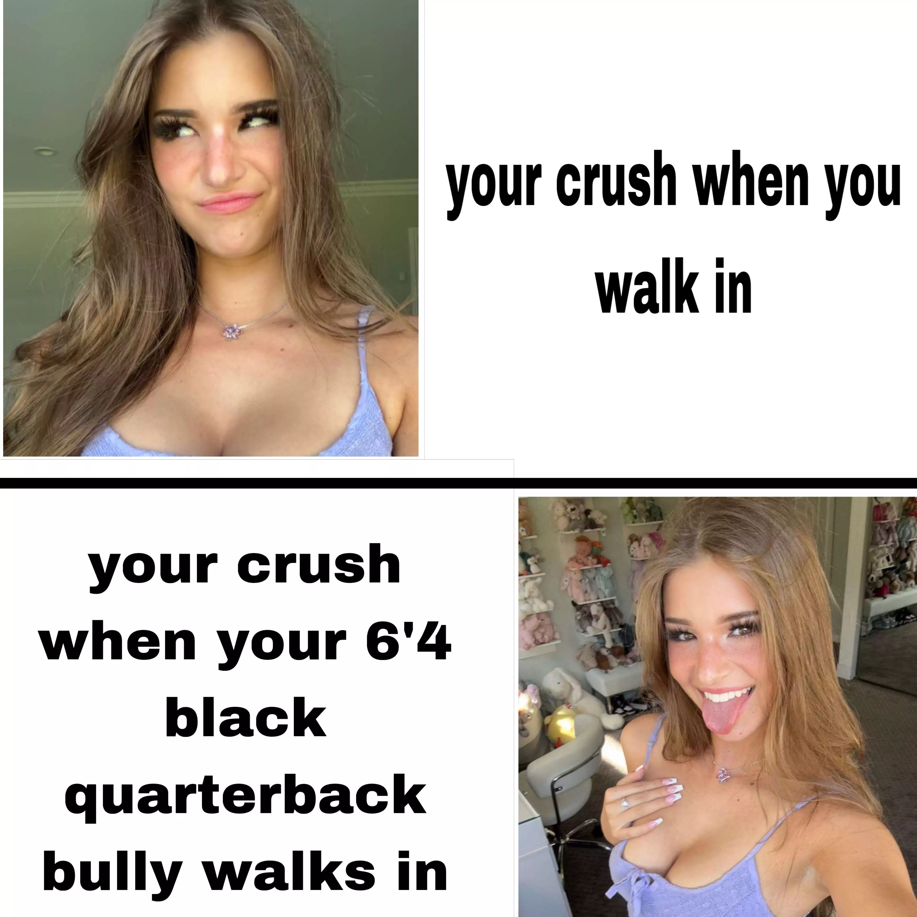 your just not her type, never will be