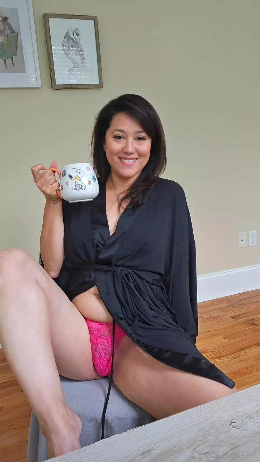 At 45y/o, I may not be young anymore and I may not have a perfect belly, but I still like myself as is 😊