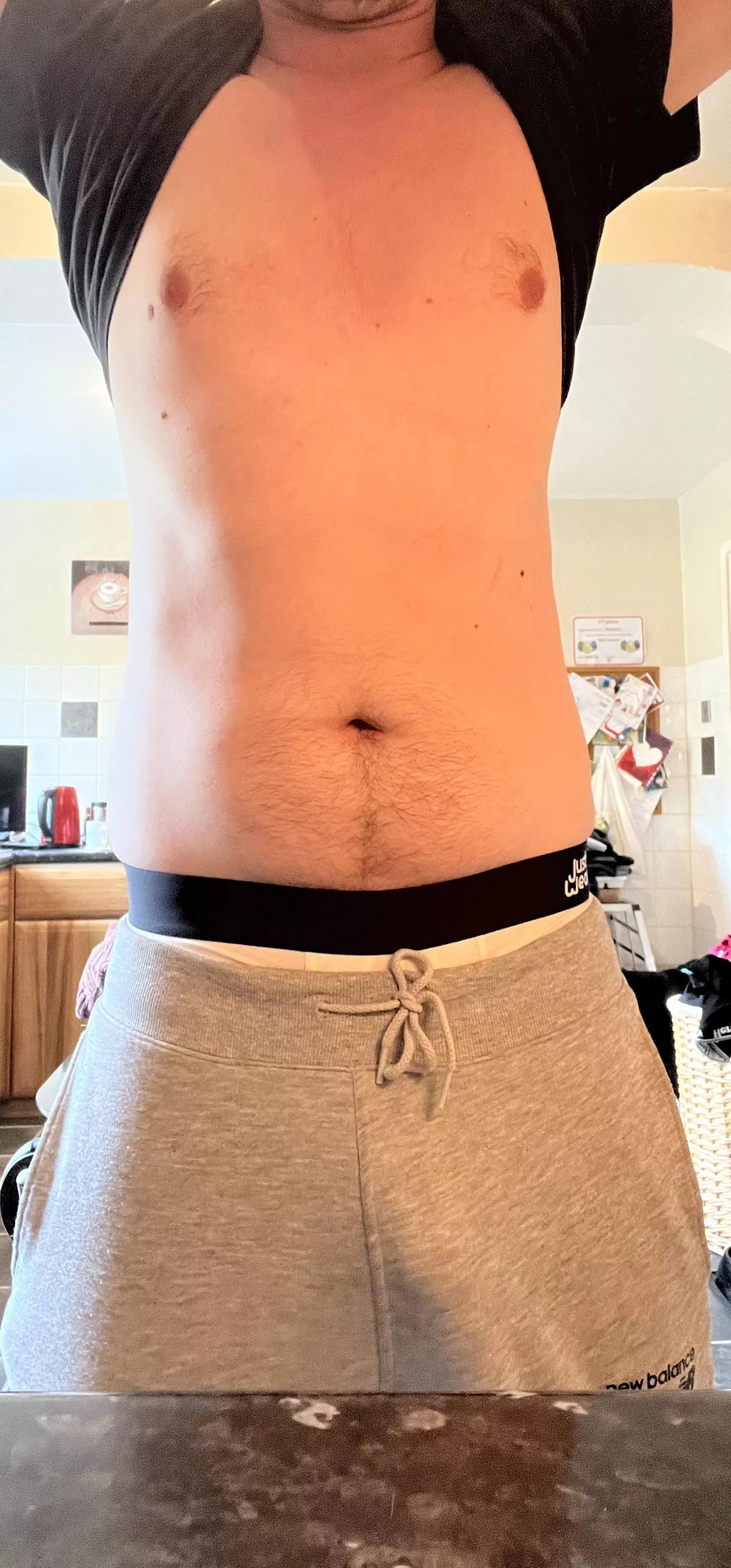 Cook my dinner, then get on your knees and swallow bitch..