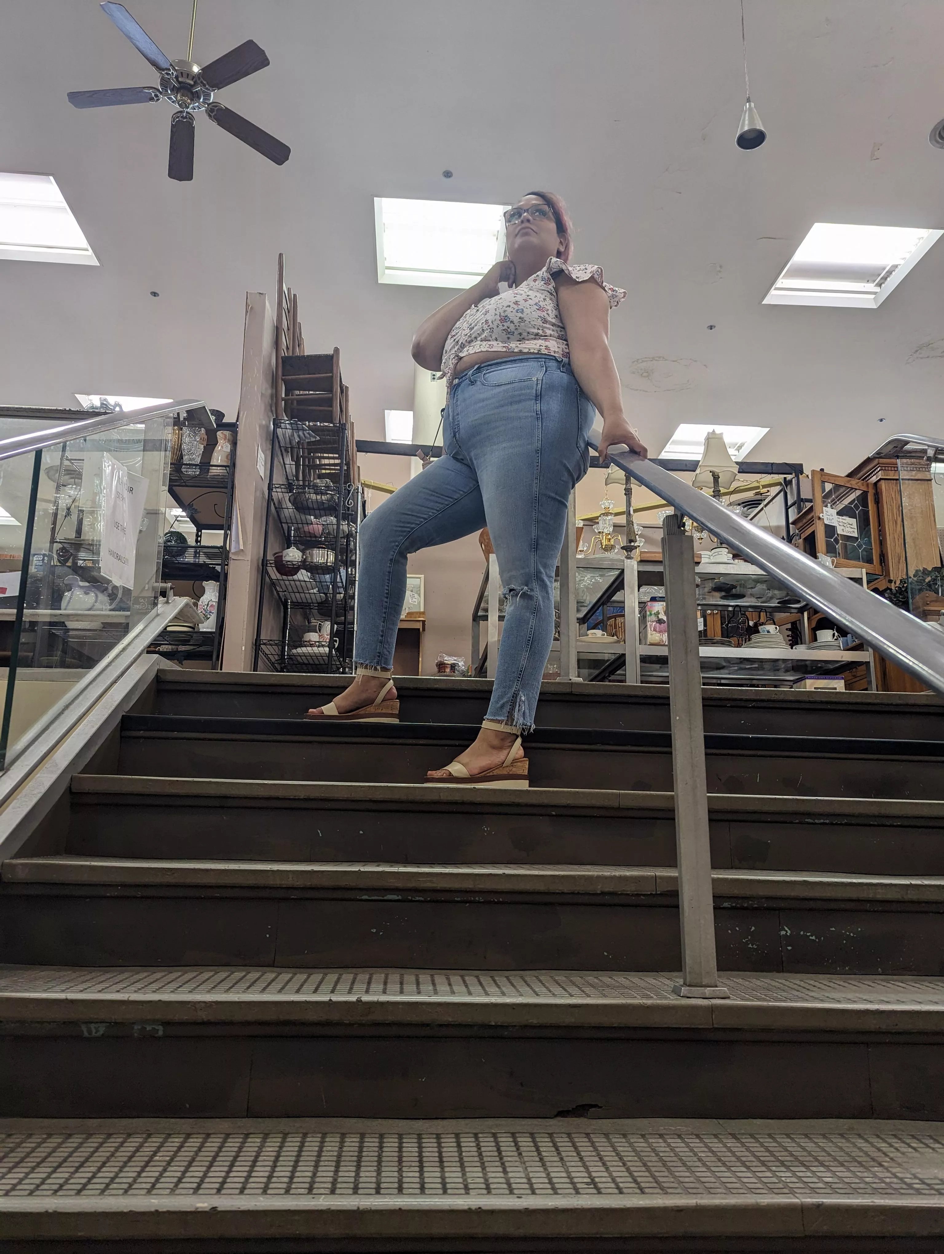 Find Me At The Top Of The Stairs