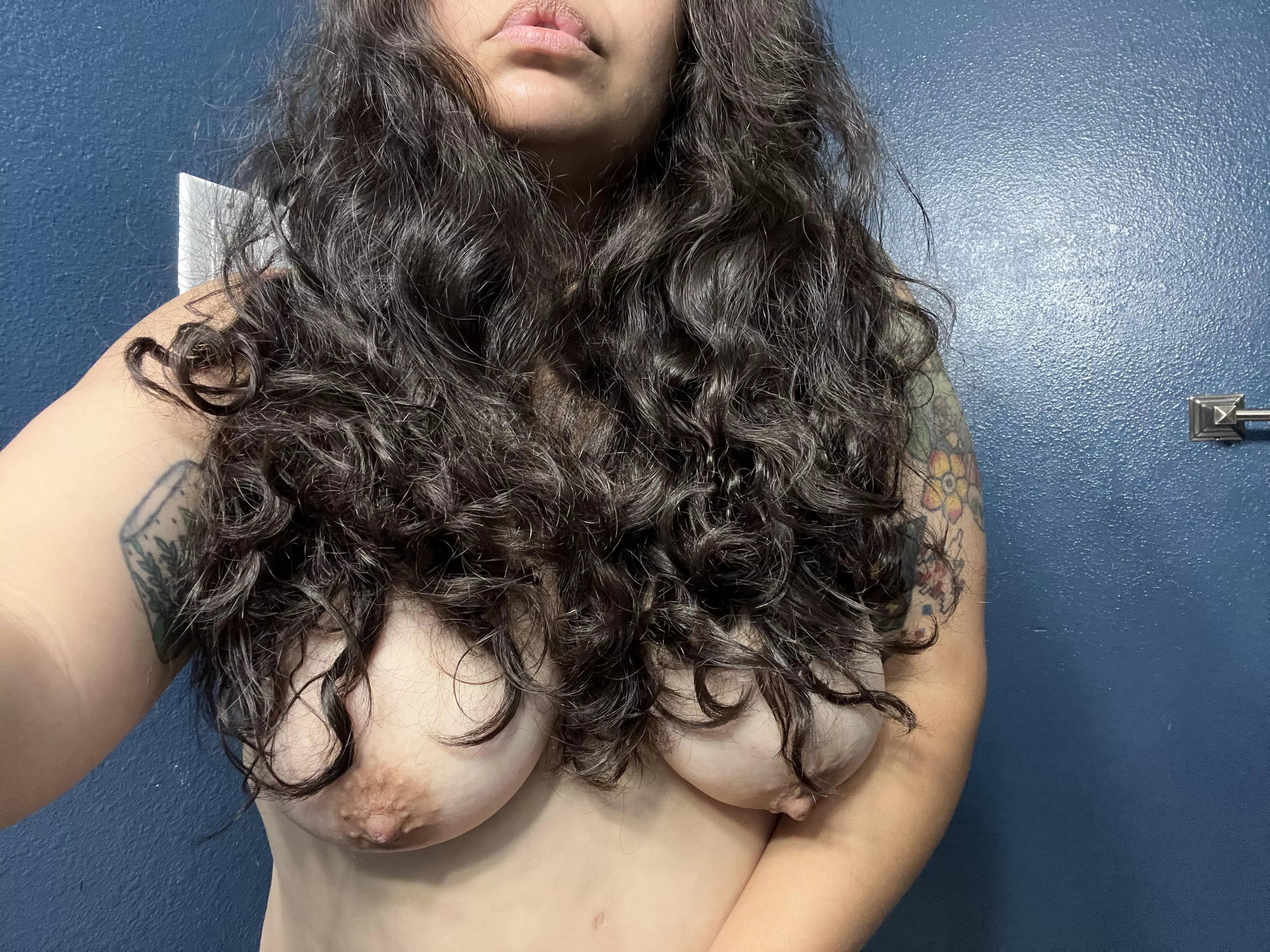 Just me and my sex hair.
